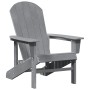 Silla Adirondack Gris Claro 74x82x91 cm HDPE | Foro24.es | Tu tienda online para hogar, jardín y más Foro24.es