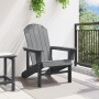 Silla Adirondack Gris Claro 74x82x91 cm HDPE | Foro24.es | Tu tienda online para hogar, jardín y más Foro24.es