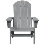 Silla Adirondack Gris Claro 74x82x91 cm HDPE | Foro24.es | Tu tienda online para hogar, jardín y más Foro24.es