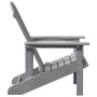 Silla Adirondack Gris Claro 74x82x91 cm HDPE | Foro24.es | Tu tienda online para hogar, jardín y más Foro24.es