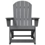 Silla Mecedora Adirondack Gris Claro 73.5x92x90 cm HDPE | Foro24.es | Tu tienda online para hogar, jardín y más Foro24.es