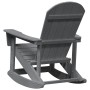 Silla Mecedora Adirondack Gris Claro 73.5x92x90 cm HDPE | Foro24.es | Tu tienda online para hogar, jardín y más Foro24.es