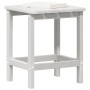 Mesa lateral Adirondack blanca 38x38x45 cm HDPE by , Garden tables - Ref: Foro24-42006633, Price: 40,11 €, Discount: %