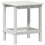 Mesa lateral Adirondack blanca 38x38x45 cm HDPE by , Garden tables - Ref: Foro24-42006633, Price: 40,11 €, Discount: %