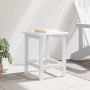 Mesa lateral Adirondack blanca 38x38x45 cm HDPE by , Garden tables - Ref: Foro24-42006633, Price: 40,11 €, Discount: %