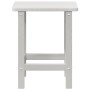 Mesa lateral Adirondack blanca 38x38x45 cm HDPE by , Garden tables - Ref: Foro24-42006633, Price: 40,11 €, Discount: %