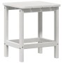Mesa lateral Adirondack blanca 38x38x45 cm HDPE by , Garden tables - Ref: Foro24-42006633, Price: 40,11 €, Discount: %