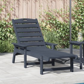 Tumbona Azul Marino 53x162x98.5 cm HDPE by , Garden chairs - Ref: Foro24-42006638, Price: 175,73 €, Discount: %
