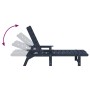 Tumbona Azul Marino 53x162x98.5 cm HDPE by , Garden chairs - Ref: Foro24-42006638, Price: 175,73 €, Discount: %