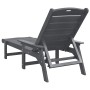 Tumbona Gris Claro 53x162x98.5 cm HDPE | Foro24.es | Tu tienda online para hogar, jardín y más Foro24.es