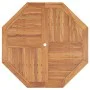 Garden dining table solid teak wood 110x110x75 cm by vidaXL, Garden tables - Ref: Foro24-318478, Price: 193,66 €, Discount: %
