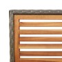 Sillas apilables de jardín con cojines, 2 pcs, Gris de ratán sintético by , Garden chairs - Ref: Foro24-42006823, Price: 118,...