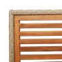 Sillas de jardín apilables con cojines 2 pcs Beige Polirratan by , Garden chairs - Ref: Foro24-42006824, Price: 118,76 €, Dis...