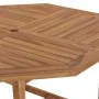 Garden dining table solid teak wood 110x110x75 cm by vidaXL, Garden tables - Ref: Foro24-318478, Price: 193,66 €, Discount: %