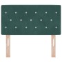 Cabecero  Tufted con botones de cristal Verde Oscuro 80 cm Terciopelo | Foro24.es | Tu tienda online para hogar, jardín y más Foro24.es