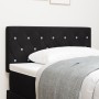 Cabecero  con botones de cristal tapizado en terciopelo negro de 100 cm | Foro24.es | Tu tienda online para hogar, jardín y más Foro24.es