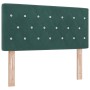 Cabecero  con botones de cristal acolchado verde oscuro de 100 cm en terciopelo | Foro24.es | Tu tienda online para hogar, jardín y más Foro24.es