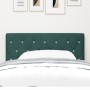 Cabecero  con botones de cristal acolchado verde oscuro de 100 cm en terciopelo | Foro24.es | Tu tienda online para hogar, jardín y más Foro24.es