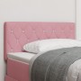 Cabecero  con botones de cristal, tapizado en terciopelo rosa de 100 cm | Foro24.es | Tu tienda online para hogar, jardín y más Foro24.es