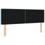 Cabecero  con botones de cristal acolchados azul oscuro de 140 cm en terciopelo | Foro24.es | Tu tienda online para hogar, jardín y más Foro24.es