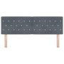 Cabecera  con botones de cristal acolchados en gris oscuro de 160 cm de terciopelo | Foro24.es | Tu tienda online para hogar, jardín y más Foro24.es