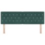 Cabecero  con botones de cristal capitoné en verde oscuro de 160 cm de terciopelo | Foro24.es | Tu tienda online para hogar, jardín y más Foro24.es