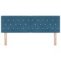 Cabecero  con botones de cristal tapizado en terciopelo azul oscuro de 160 cm | Foro24.es | Tu tienda online para hogar, jardín y más Foro24.es