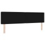 Cabecero  con botones de cristal tapizado en terciopelo negro de 180 cm | Foro24.es | Tu tienda online para hogar, jardín y más Foro24.es