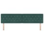 Cabecero  con botones de cristal tapizado en terciopelo verde oscuro de 180 cm | Foro24.es | Tu tienda online para hogar, jardín y más Foro24.es