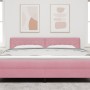 Cabecero con botones de cristal en tufting rosa de 180 cm de terciopelo von , Kopf- und Fußteile - Ref: Foro24-42007104, Prei...