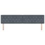 Cabecera  con botones de cristal acolchados gris oscuro de 200 cm en terciopelo | Foro24.es | Tu tienda online para hogar, jardín y más Foro24.es