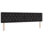 Cabecero  con botones de cristal tufted negro 200 cm de terciopelo | Foro24.es | Tu tienda online para hogar, jardín y más Foro24.es