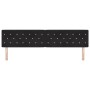 Cabecero  con botones de cristal tufted negro 200 cm de terciopelo | Foro24.es | Tu tienda online para hogar, jardín y más Foro24.es