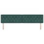 Cabecero  con botones de cristal acolchado verde oscuro 200 cm de terciopelo | Foro24.es | Tu tienda online para hogar, jardín y más Foro24.es