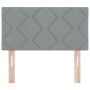 Cabecero  Diseño de Bloques de Diamante Gris Claro 80 cm Tela | Foro24.es | Tu tienda online para hogar, jardín y más Foro24.es