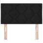 Cabecero diseño de bloques de diamante negro de 80 cm en tela | Foro24.es | Tu tienda online para hogar, jardín y más Foro24.es