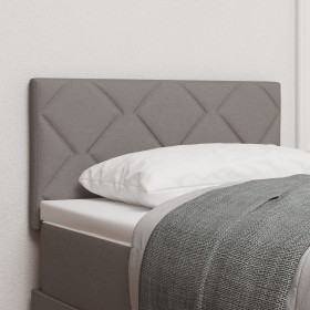 Cabecero Diseño Bloques de Diamante Taupe 80 cm