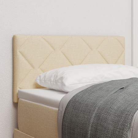 Cabecero  Diseño de Bloques de Diamante Crema 80 cm Tela | Foro24.es | Tu tienda online para hogar, jardín y más Foro24.es