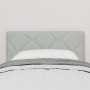 Cabecero  Diseño de Bloques Diamante Gris Claro 80 cm Terciopelo | Foro24.es | Tu tienda online para hogar, jardín y más Foro24.es