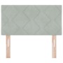 Cabecero  Diseño de Bloques Diamante Gris Claro 80 cm Terciopelo | Foro24.es | Tu tienda online para hogar, jardín y más Foro24.es
