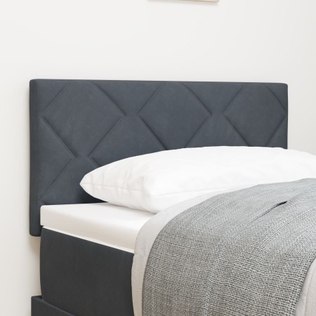 Cabecero  Diseño de Bloques de Diamante Gris Oscuro 80 cm Terciopelo | Foro24.es | Tu tienda online para hogar, jardín y más Foro24.es