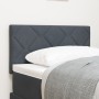 Cabecero Diseño de Bloques de Diamante Gris Oscuro 80 cm Terciopelo de , Cabeceros y pies de cama - Ref: Foro24-42007210, Pre...