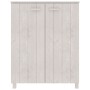 HAMAR solid white pine wood shoemaker 85x40x108 cm by vidaXL, Shoe racks and shoe organizers - Ref: Foro24-340517, Price: 182...