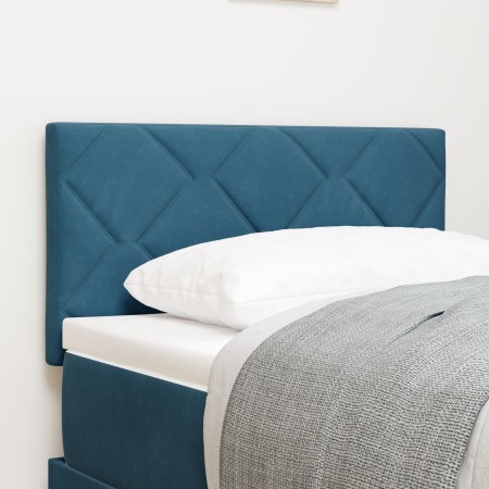 Cabecero  Diseño de Bloques de Diamante Azul Oscuro 80 cm Terciopelo | Foro24.es | Tu tienda online para hogar, jardín y más Foro24.es