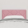 Cabecero Diseño de Bloques de Diamante Rosa 80 cm Terciopelo by , Headboards and footboards - Ref: Foro24-42007214, Price: 43...
