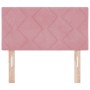 Cabecero Diseño de Bloques de Diamante Rosa 80 cm Terciopelo by , Headboards and footboards - Ref: Foro24-42007214, Price: 43...