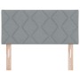 Cabecero de  Diseño de Bloques de Diamante Gris Claro 90 cm Tela | Foro24.es | Tu tienda online para hogar, jardín y más Foro24.es