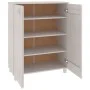 HAMAR solid white pine wood shoemaker 85x40x108 cm by vidaXL, Shoe racks and shoe organizers - Ref: Foro24-340517, Price: 180...