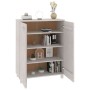 HAMAR solid white pine wood shoemaker 85x40x108 cm by vidaXL, Shoe racks and shoe organizers - Ref: Foro24-340517, Price: 182...