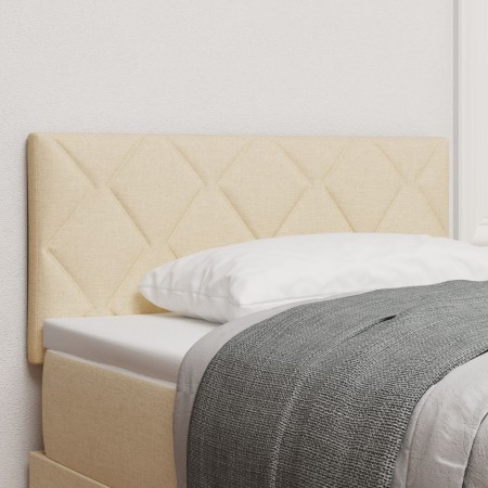 Cabezal  Diseño de Bloques de Diamante Crema 90 cm Tela | Foro24.es | Tu tienda online para hogar, jardín y más Foro24.es